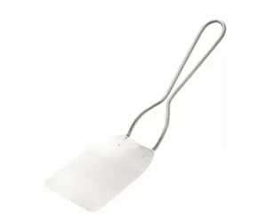 Flexible stainless steel cookie spatula