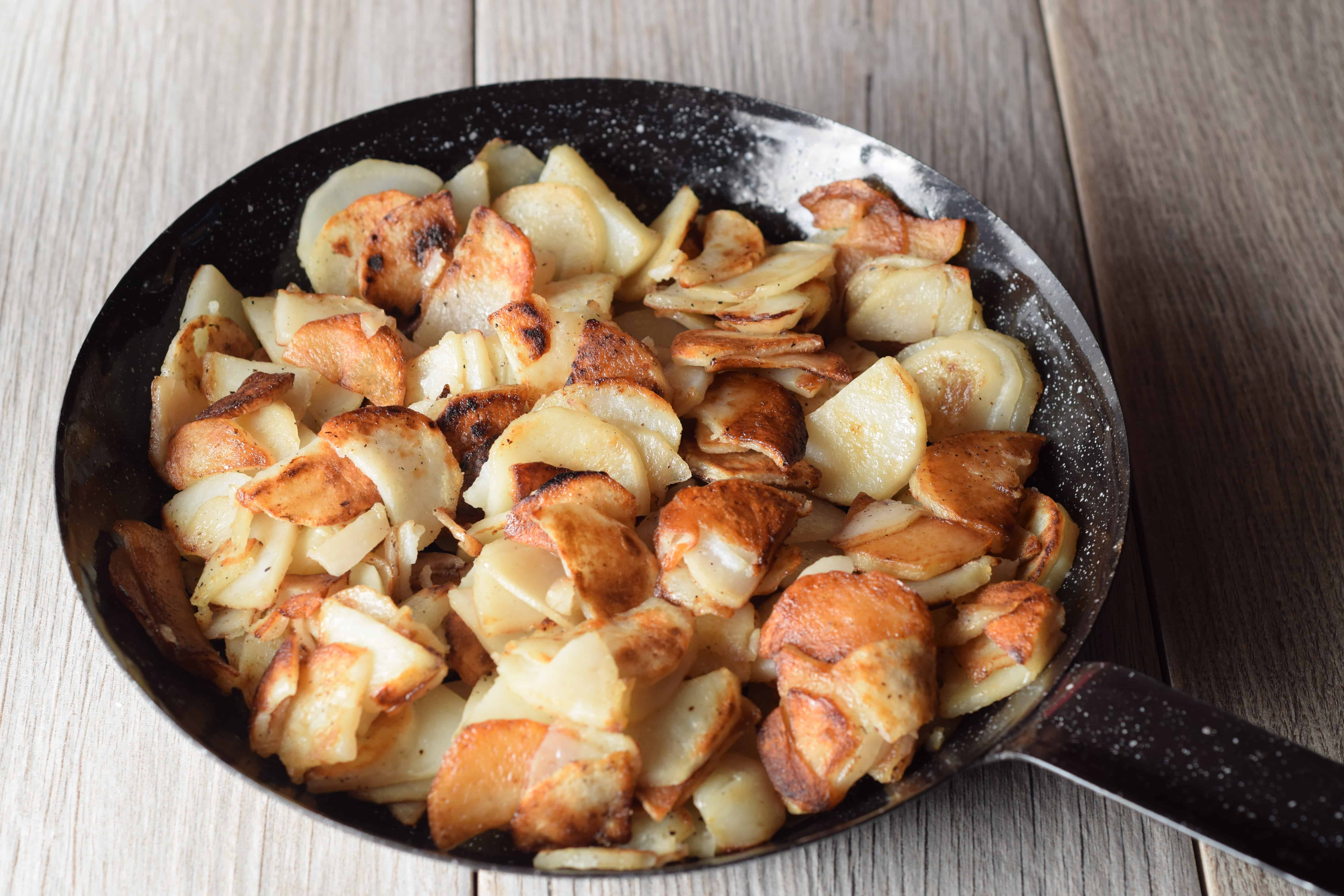 Fried Potatoes whole skillet 6 16 17