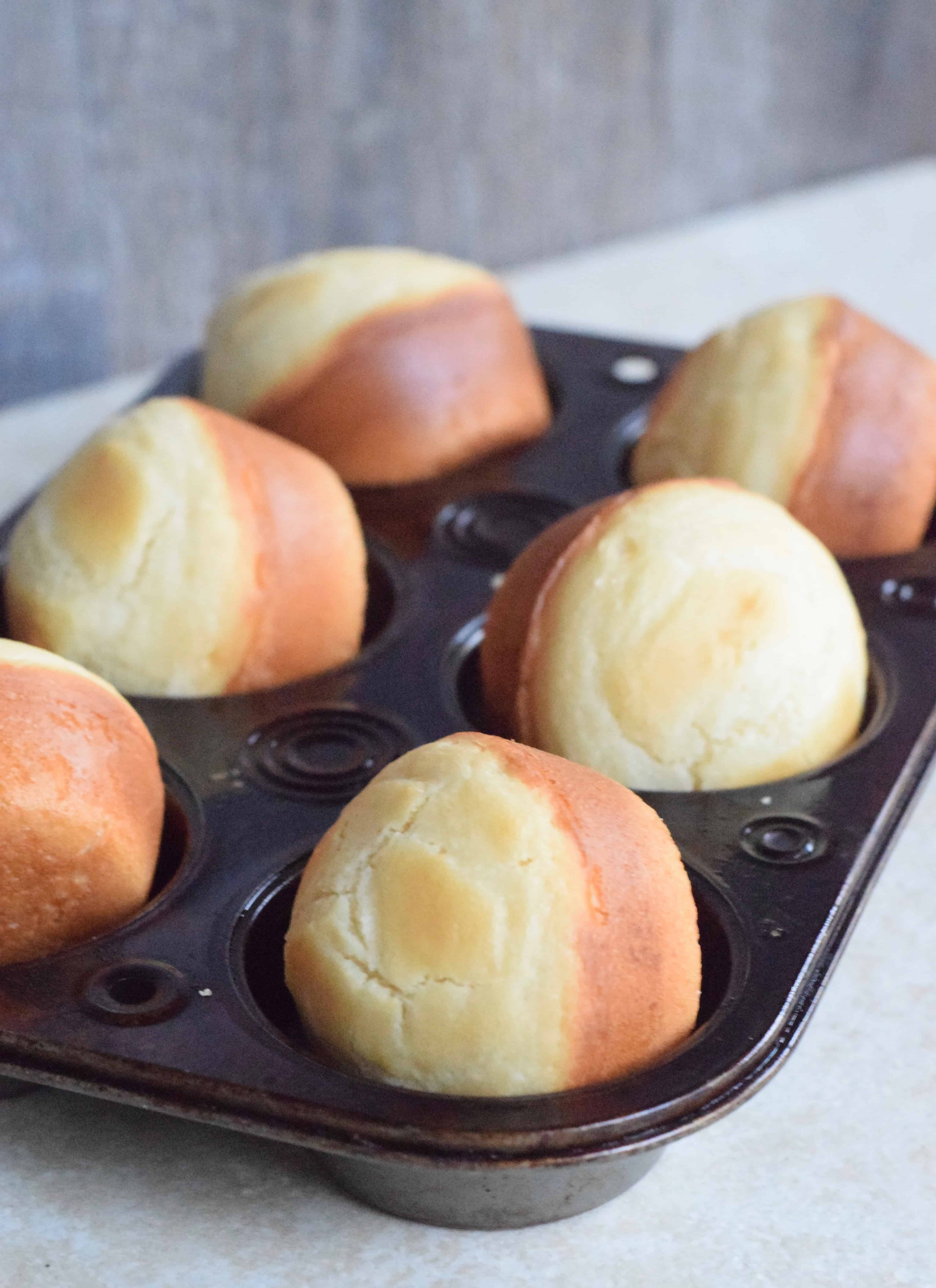 Garlic Butter Cruffins with Crescent Roll Dough - Grits and Gouda