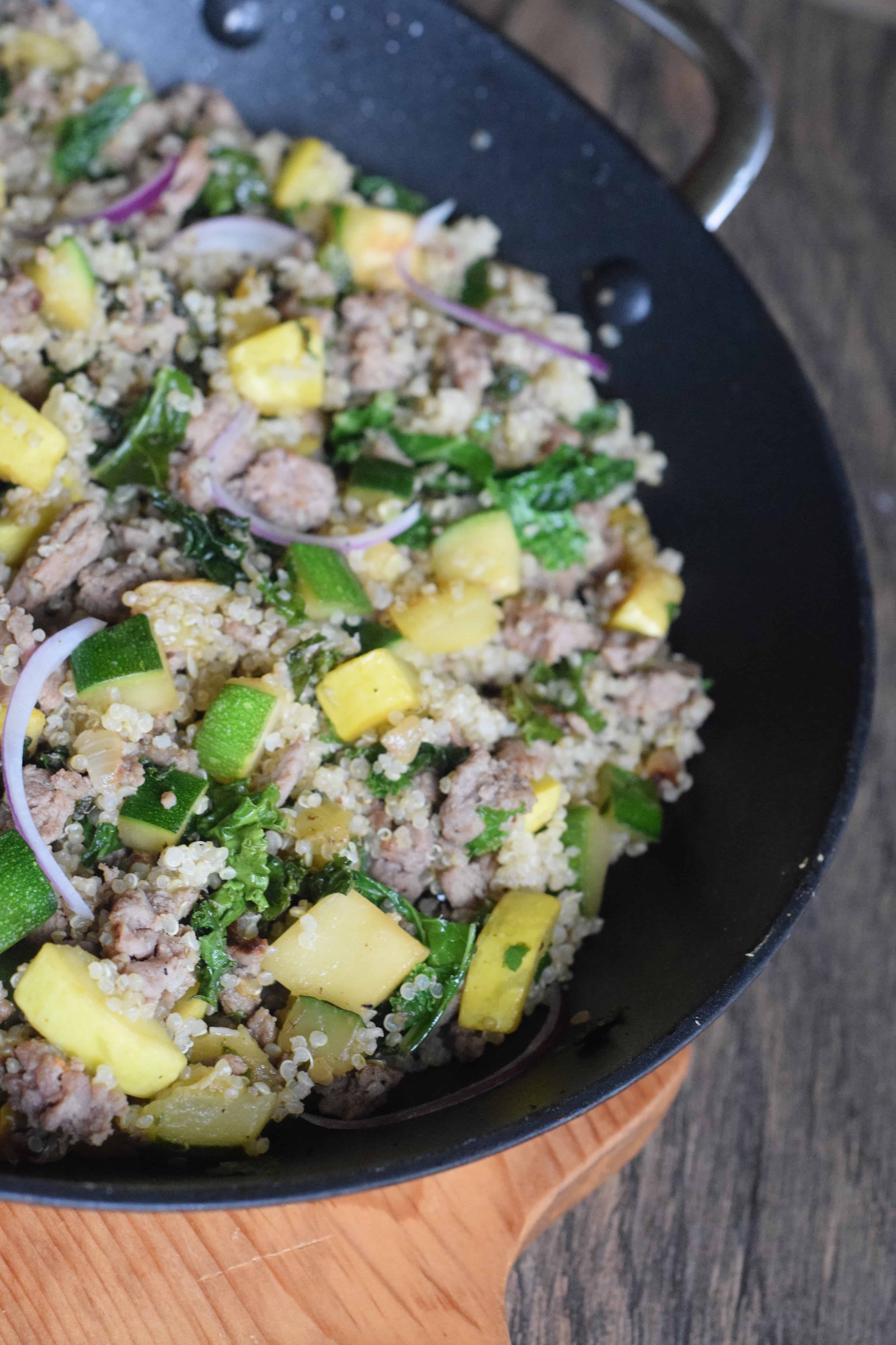 Turkey Quinoa Skillet 2