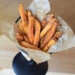 Air Fryer Indian Spiced Sweet Potato Fries i