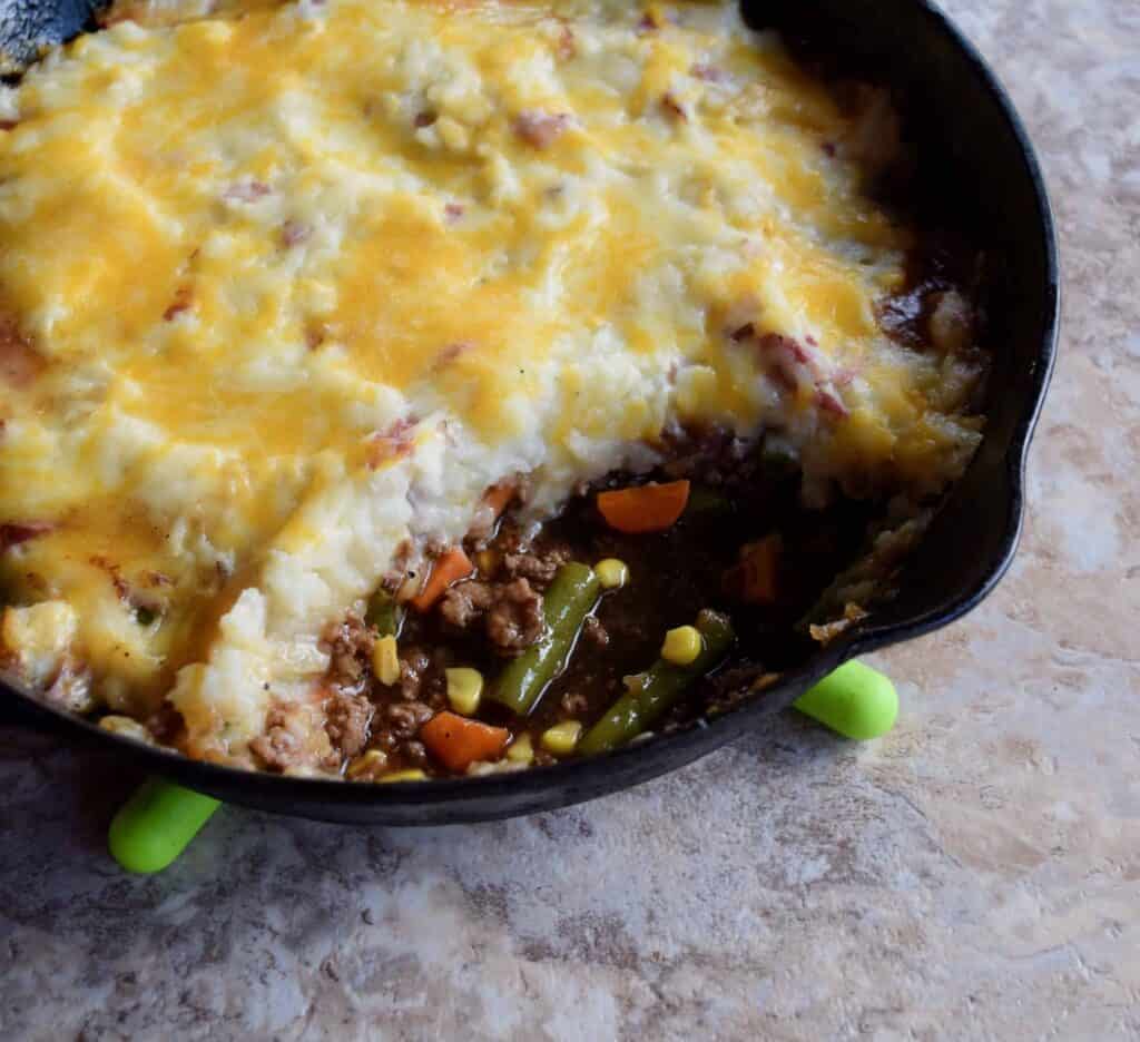 Easy Leftover Turkey Shepherd's Pie