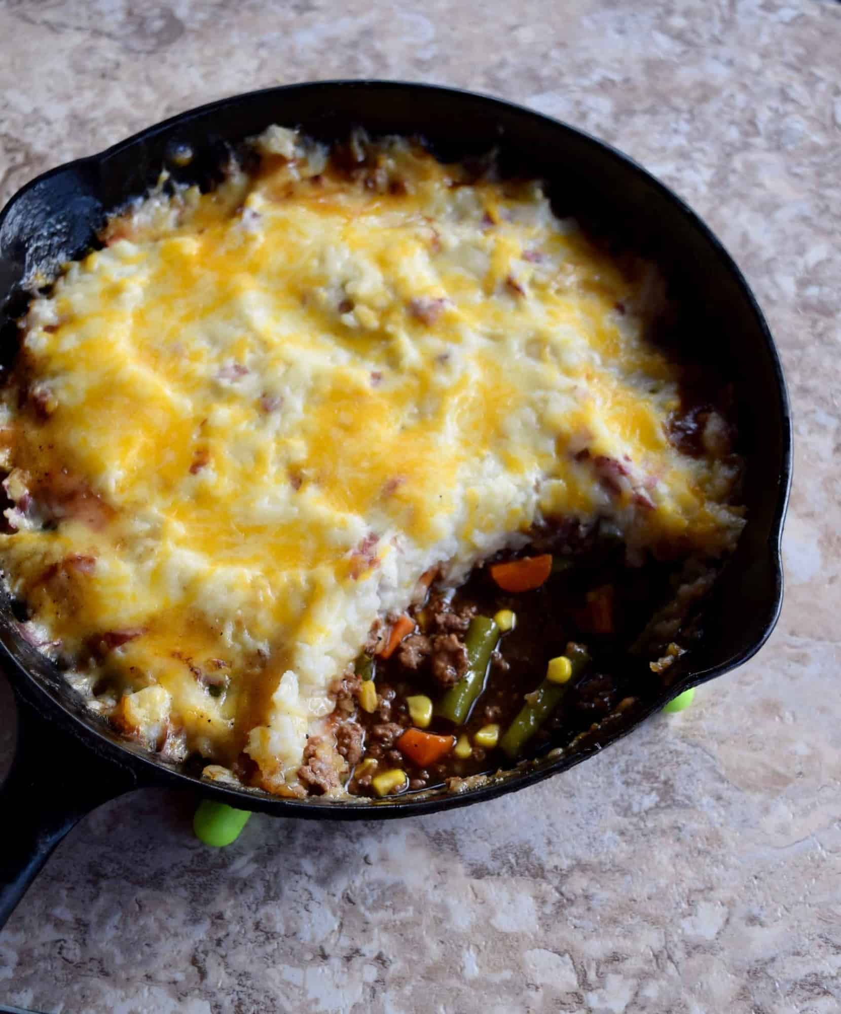 Easy Shepherds Pie| Made with Leftovers - Grits and Gouda