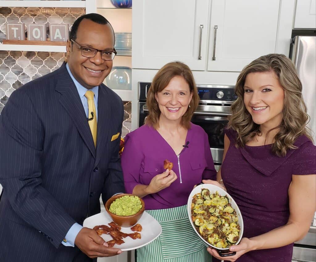  Wedell Edwards Sarah Snyder Kathleen Phillips Talk of Alabama Keto Sausage Squash Casserole