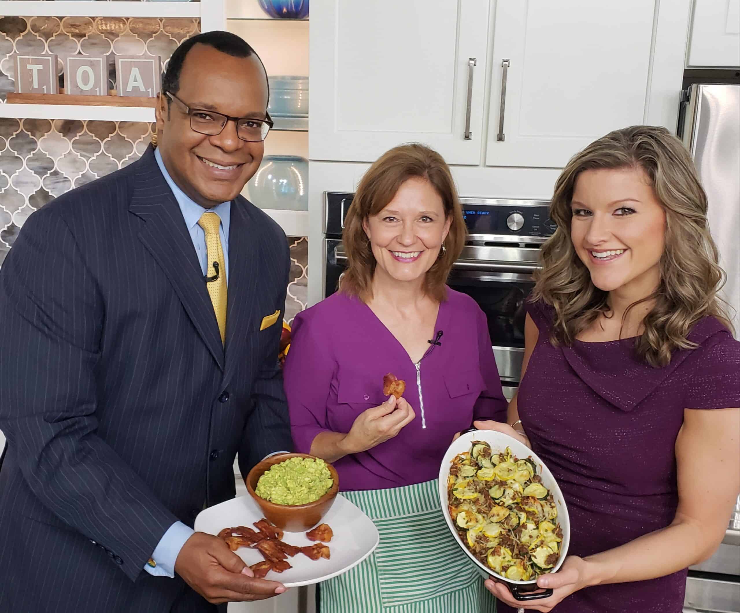 Wedell Edwards Sarah Snyder Kathleen Phillips Talk of Alabama Keto Sausage Squash Casserole