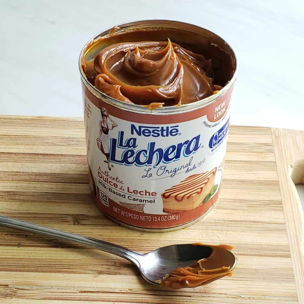 2 Ingredient Dulce de Leche Ice Cream Grits and Gouda