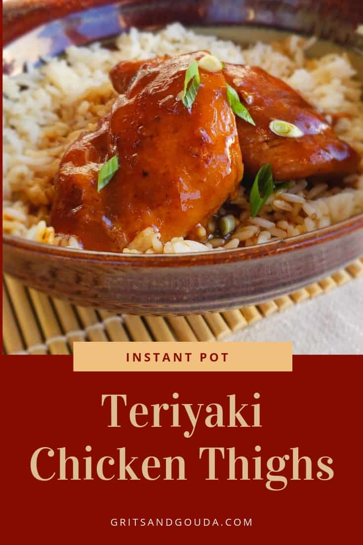 Teriyaki chicken thighs discount in instant pot