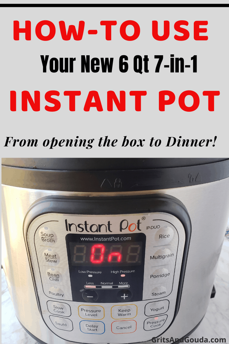 Pinterest post for how to guide to Instant Pot