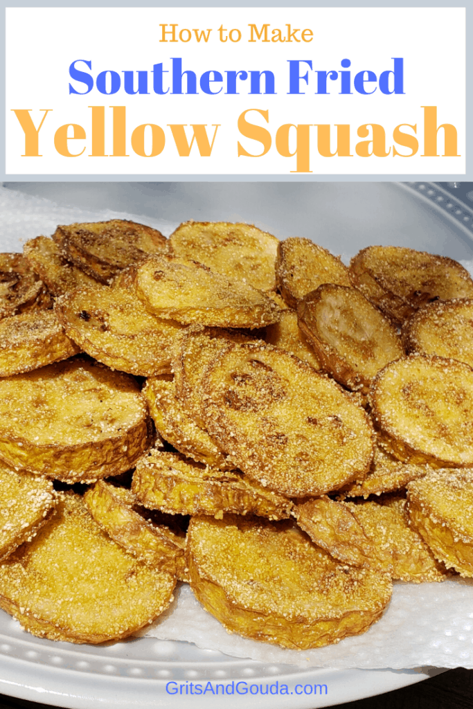 How to Make Southern Fried Yellow Squash Grits and Gouda