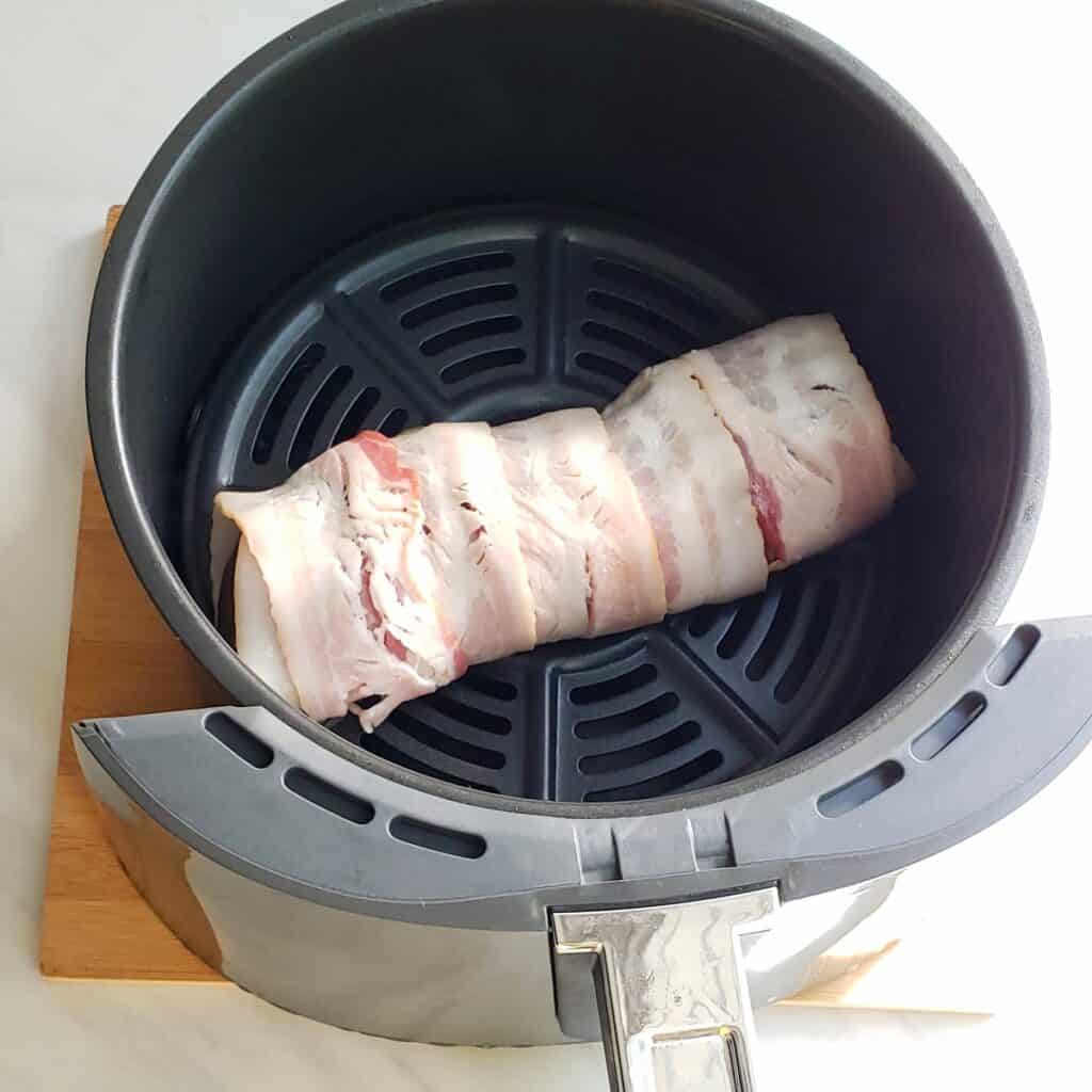 bacon wrapped tenderloin in air fryer