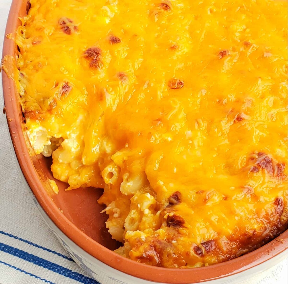 how long for baked mac and cheese