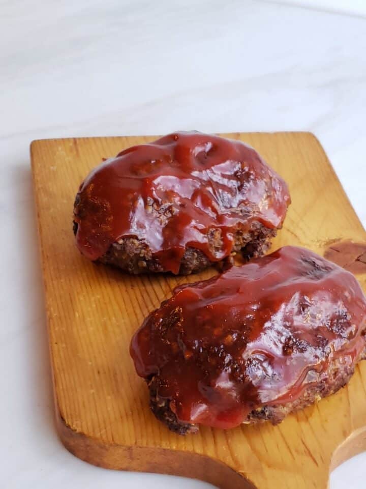 Best Air Fryer Meatloaf with Tangy Sauce (Makes Two) Grits and Gouda