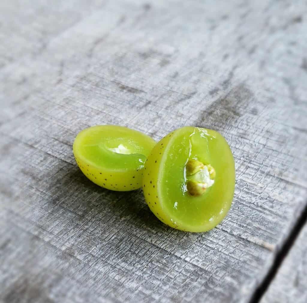 Small Batch Scuppernong Grape Jelly Grits and Gouda