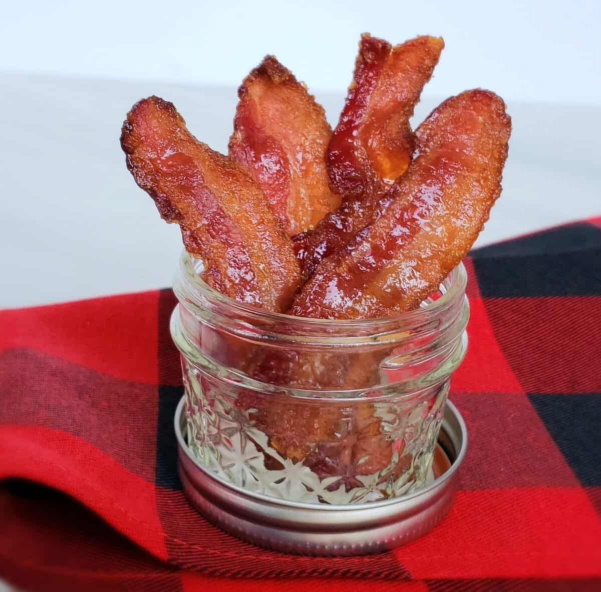 Easy Air Fryer Candied Bacon