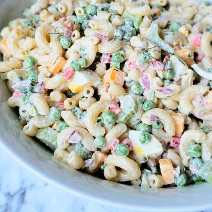 Easy Southern Macaroni Salad (With Shortcuts) - Grits and Gouda