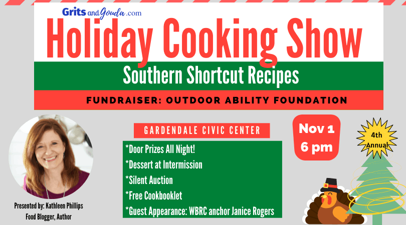 Facebook promo for cooking show
