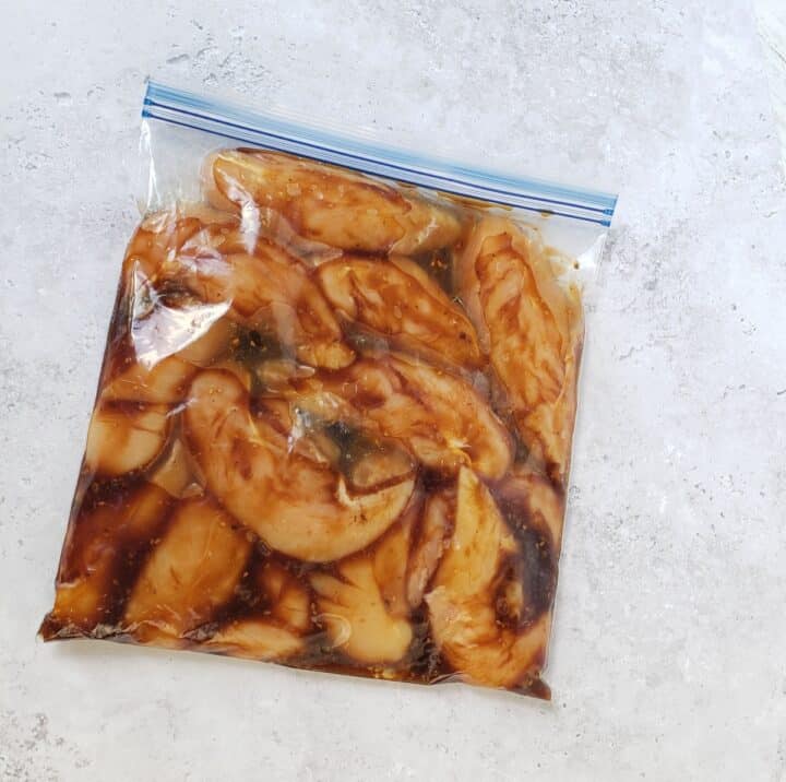 Shortcut Teriyaki Grilled Chicken Tenders (with Spicy Peanut Sauce) Grits and Gouda