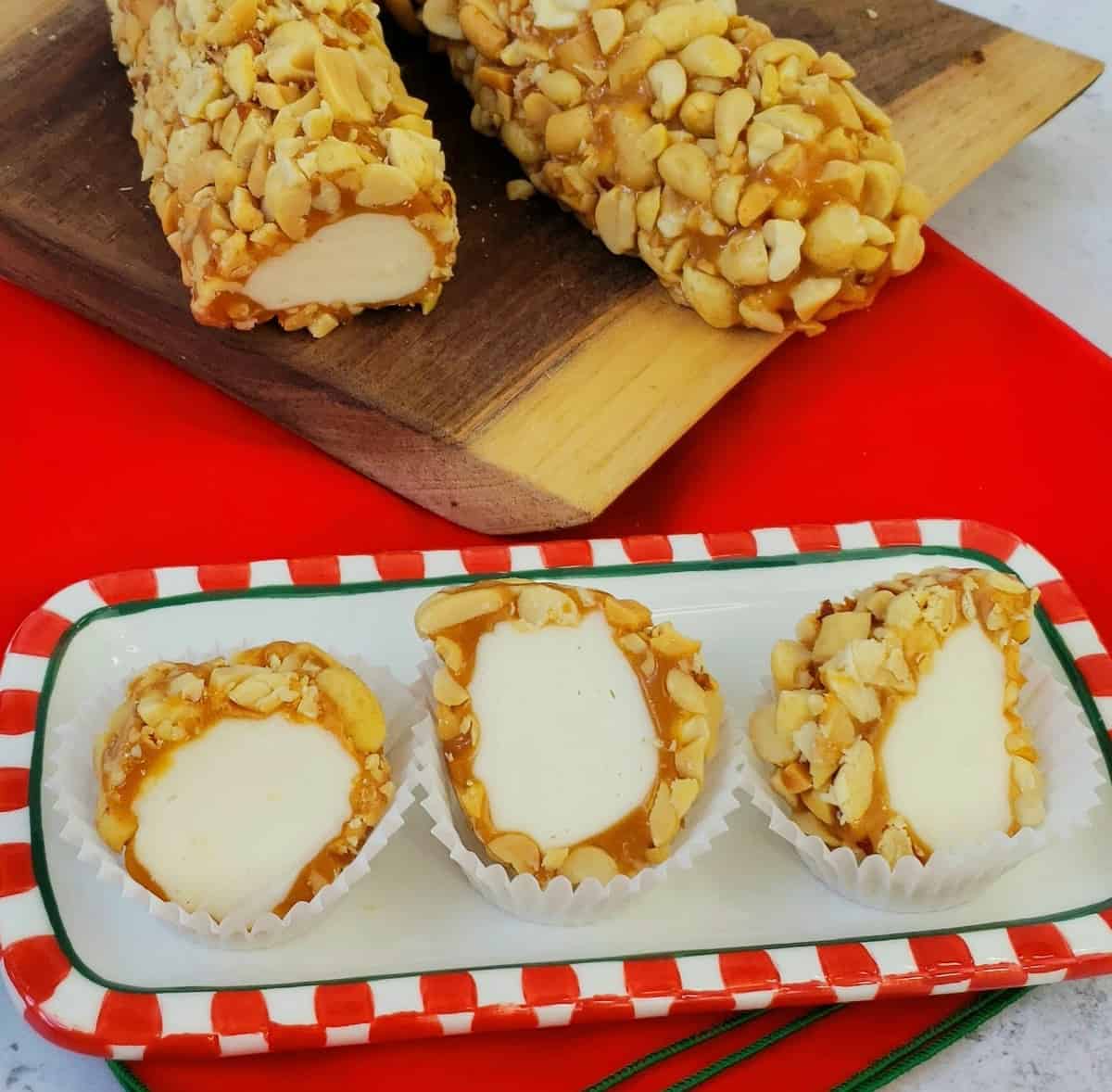 Shortcut Salted Caramel Nut Rolls (Peanuts & Nougat) Grits and Gouda