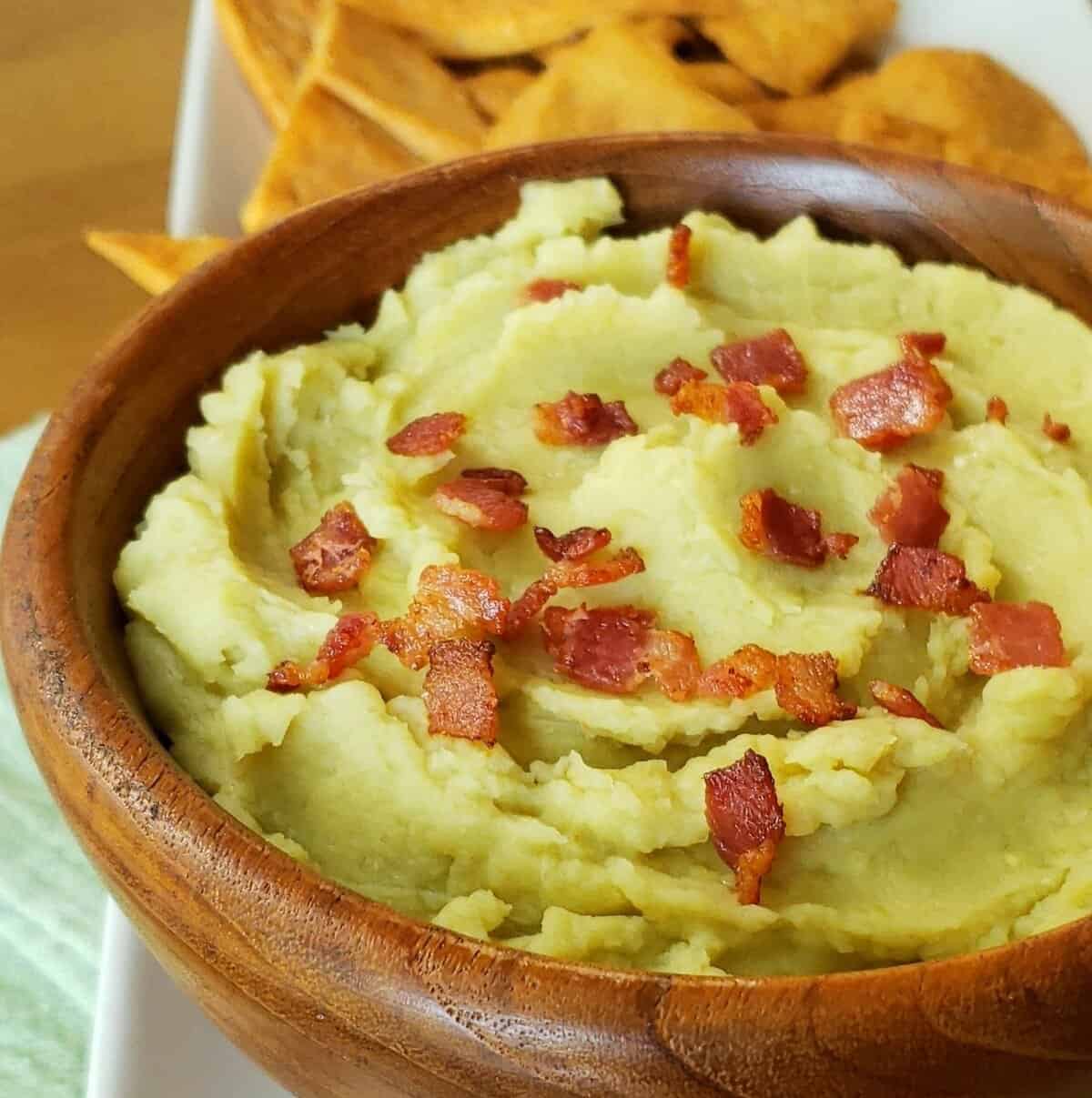 Lima Bean Dip (Butter Beans) Grits and Gouda