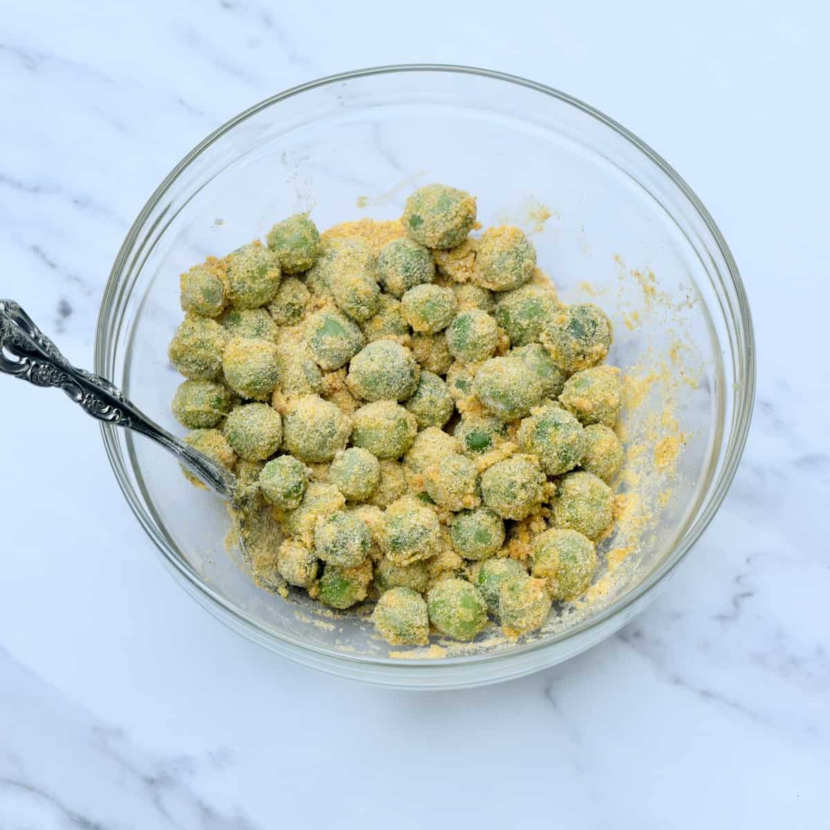 Fried Green Cherry Tomatoes Grits and Gouda