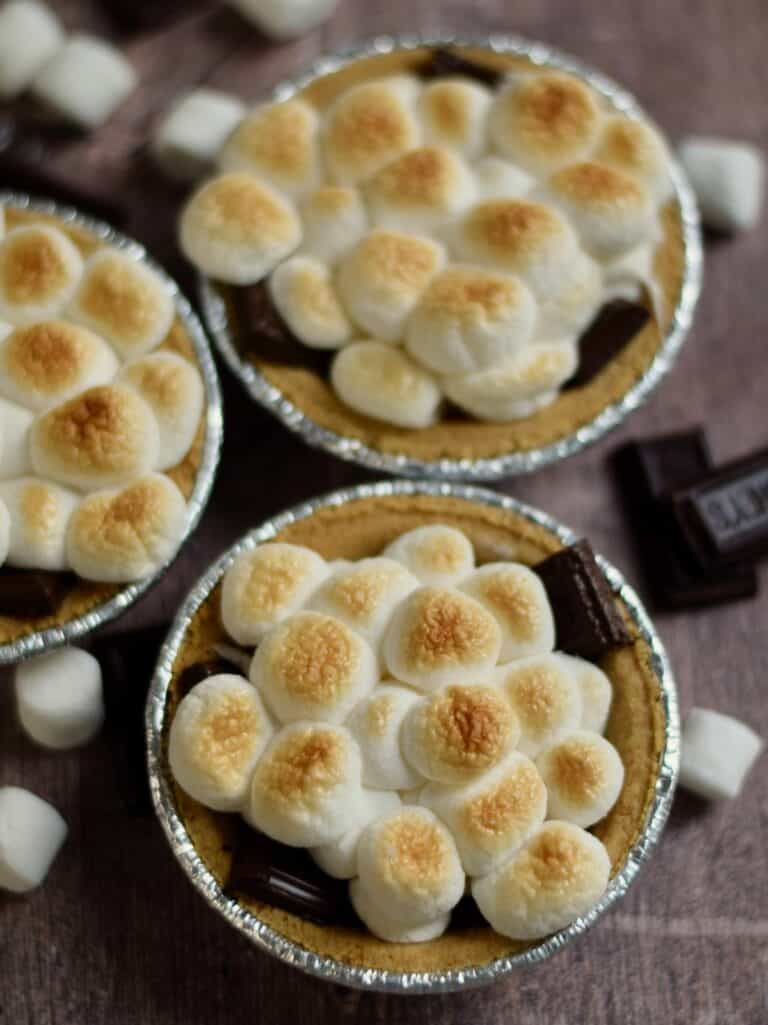 Mini S'mores Pies - Grits and Gouda