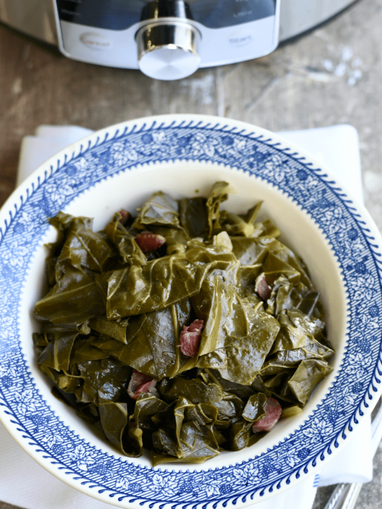 Instant Pot Collard Greens Grits And Gouda