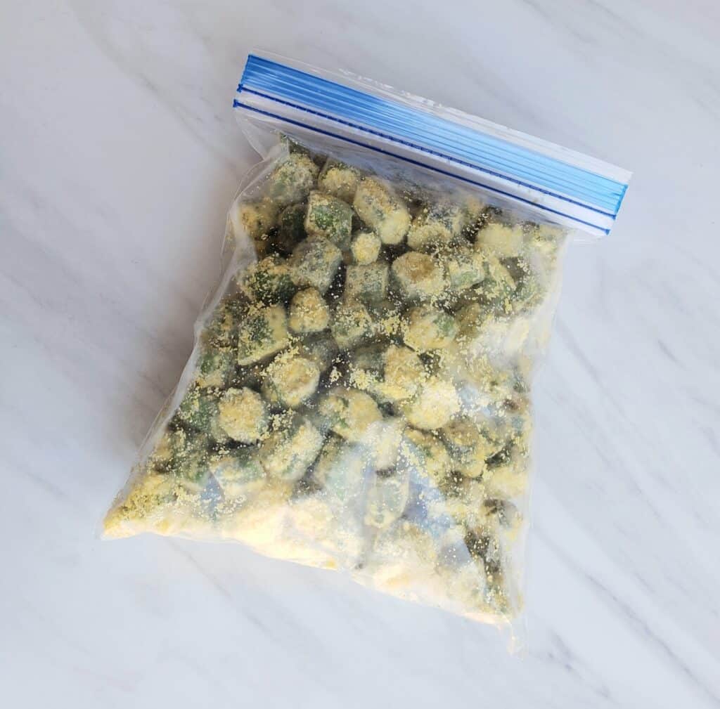 How to Freeze Okra Grits and Gouda