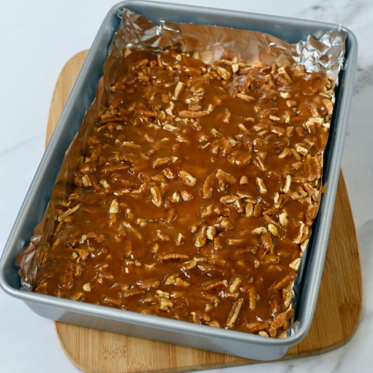 Pecan Pie Bark (Graham Cracker Toffee) - Grits and Gouda