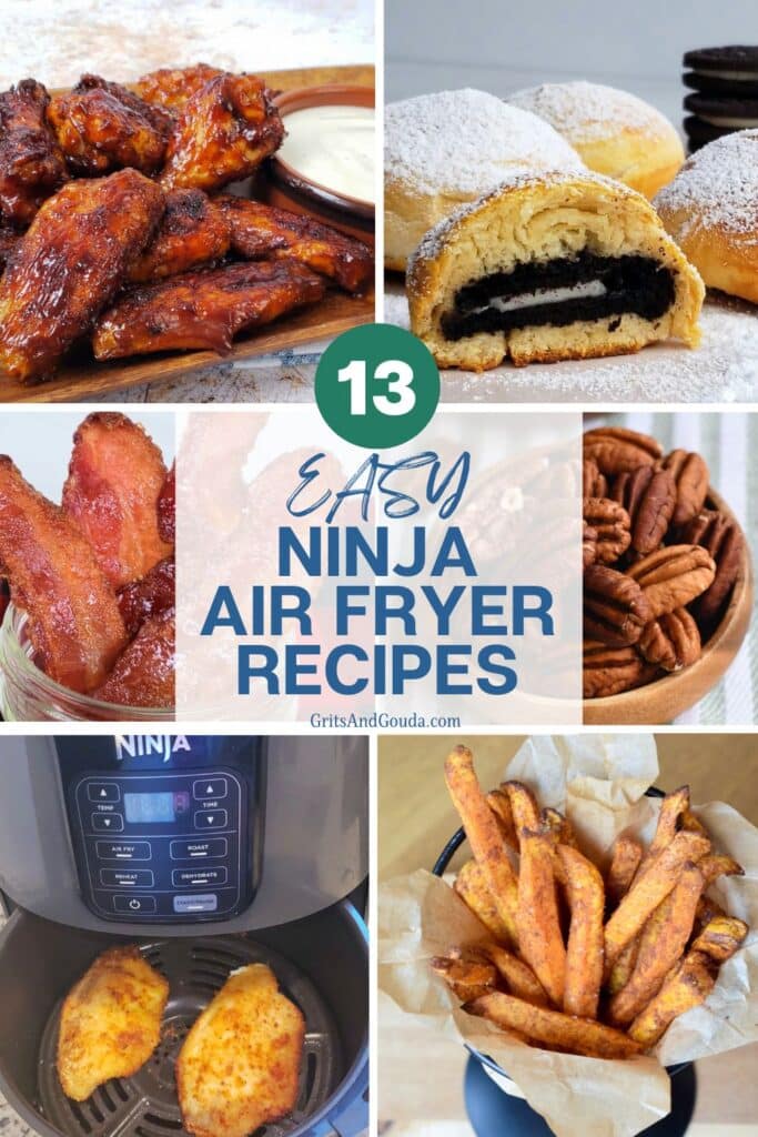 Easy Ninja Air Fryer Recipes - Grits and Gouda